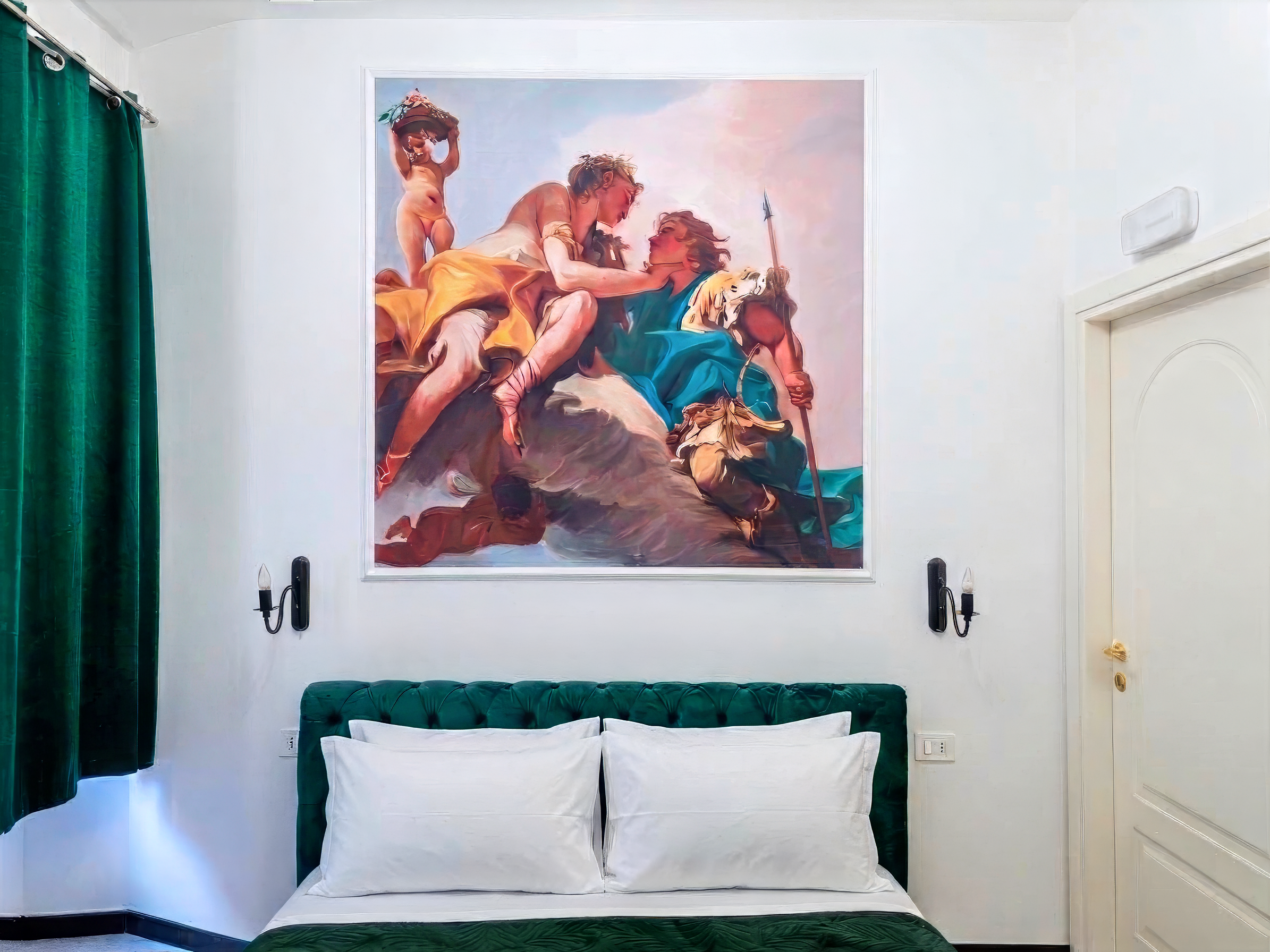 Suite Diana - camera da letto, vista alternativa - BERNINI Suites Roma