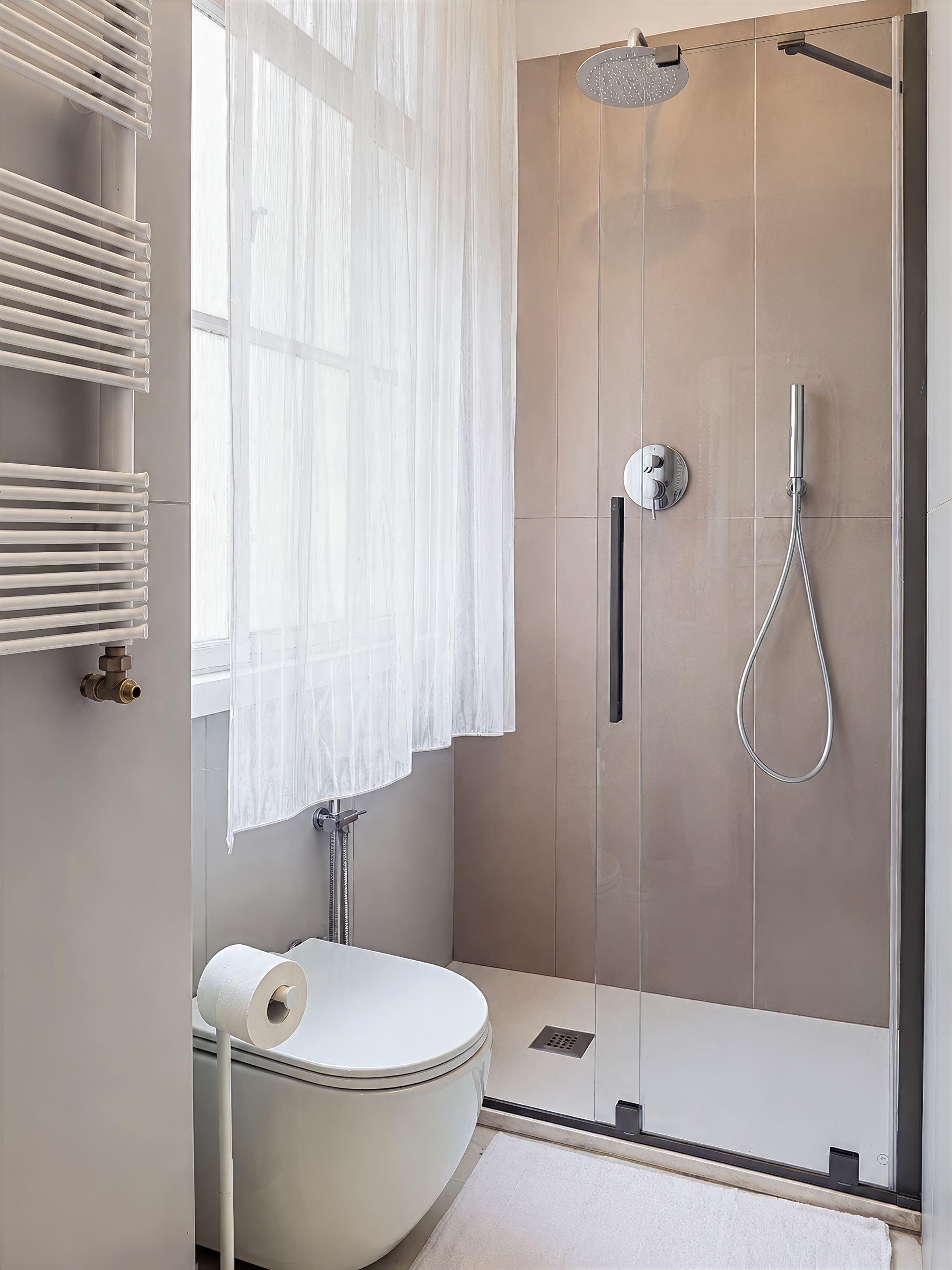 Camera Tevere - bagno - BERNINI Suites Roma